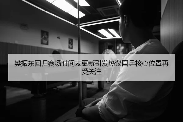 樊振东回归赛场时间表更新引发热议国乒核心位置再受关注